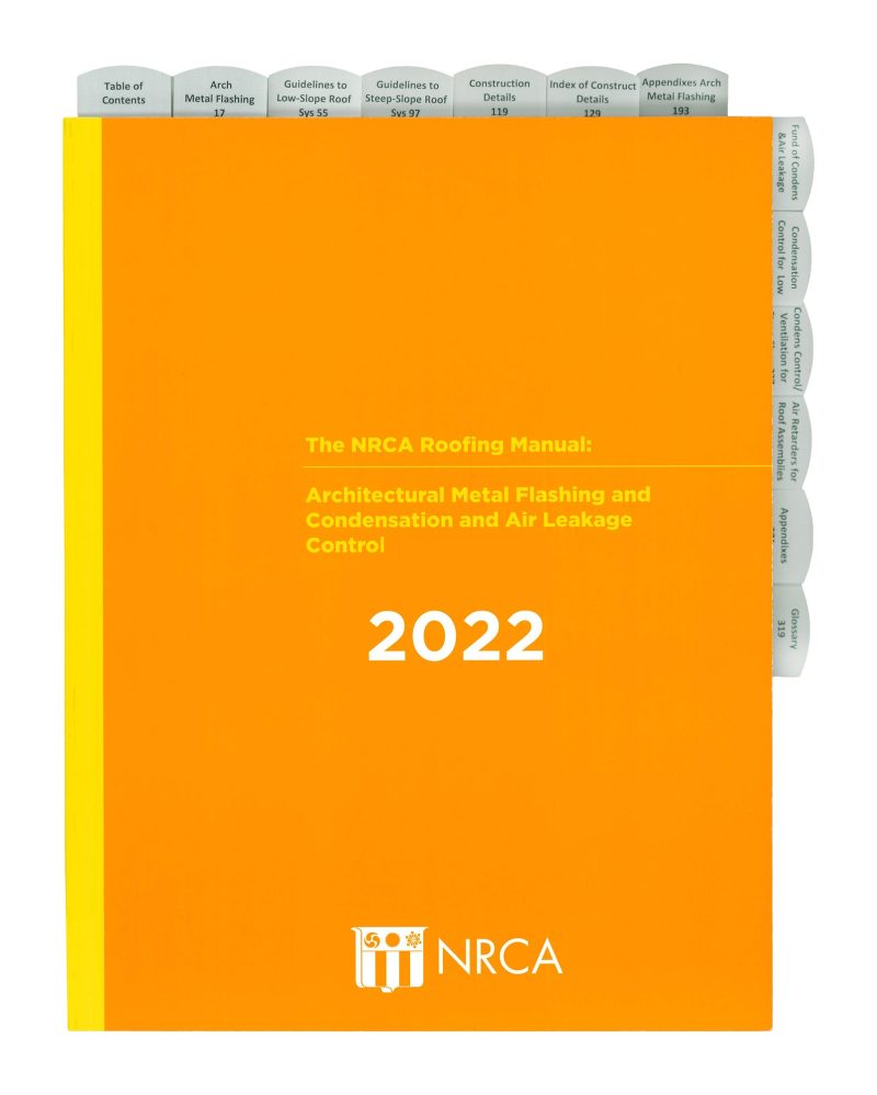 2022 NRCA METAL FLASHING H T 1