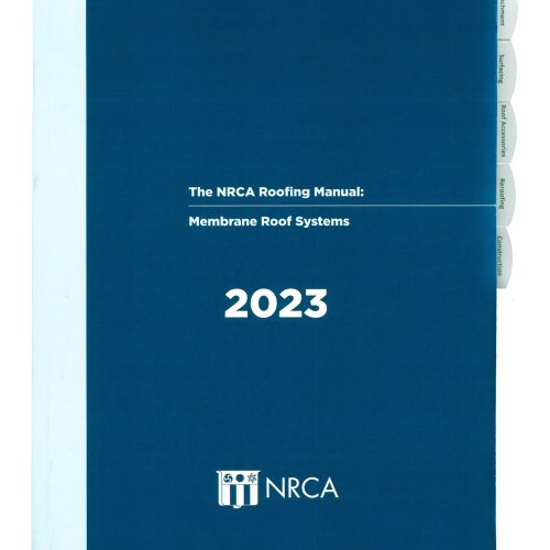 2023 NRCA MEMBRANE ROOF 2023 H T 1