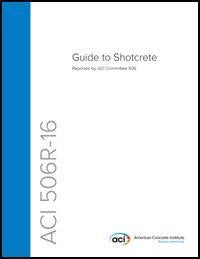 Guide to Shotcrete, (506R-16), 2016