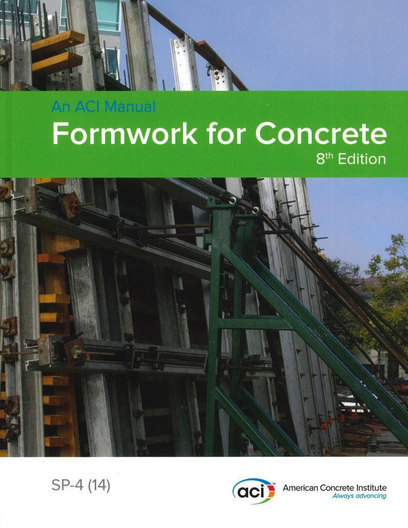 FORMWORK FOR CONCRETE 8TH EDITION COVER 1