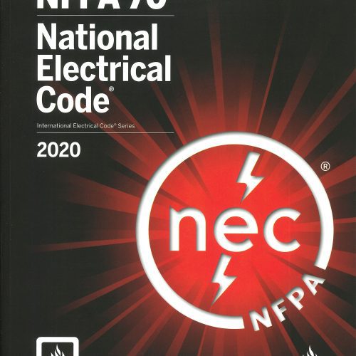 NFPA 70 2020 NATIONAL ELECTRIC CODE FRONT COVER