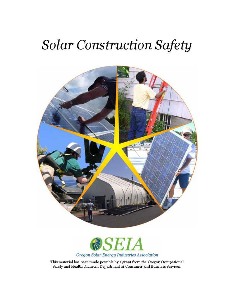 Solar Construction Safety Oregon